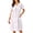 White Floral, variant on Avidlove Cotton Nightgowns for Women with Pocekts Short Sleeve House Dress Embroidered Neckline Night Gown Sleepwear Pleated Lounge Mumu Dress