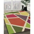 thumbnail image 3 of Ahgly Company Machine Washable Indoor Rectangle Transitional Metallic Gold Area Rugs, 8' x 10', 3 of 7