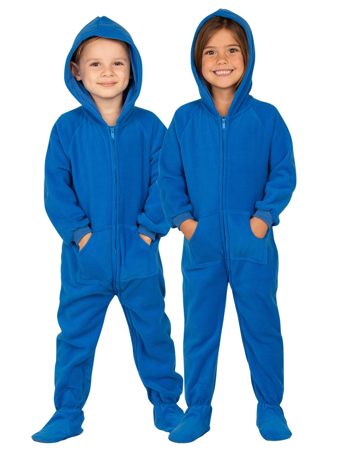 Too Cool 2 Sleep Boys Plush Fleece Onesie Pajamas with Character Hood 