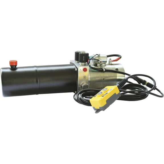 NorTrac 12 Volt DC Hydraulic Power Unit, Double Acting, Model# YBZ5-F2.1A1A61/WUATT2