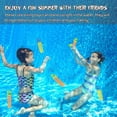 thumbnail image 4 of 3 piezas de juguetes de buceo de piscina de pulpo al azar para niños Juguetes de baño de pulpo con caras divertidas, 4 of 6