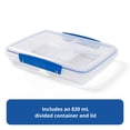 thumbnail image 6 of Rubbermaid Pack & Go 820 mL (0.87 qt) Large Divided Snack Container, Four Compartments, 6 of 6