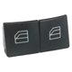 thumbnail image 1 of Window Switch Button Covers for Mercedes Benz W204 W212 C E GLK Class, Front Left+Right Window Switch Repair Button Caps, 1 of 5