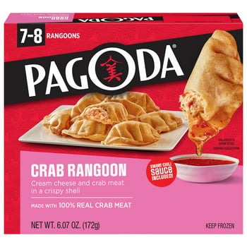 Pagoda Crab Rangoon with Sweet Chili Dipping Sauce