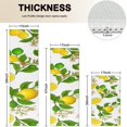 thumbnail image 4 of Yellow Lemon Fruit Limes White Pattern Kitchen Rugs Sets Of 3,Kitchen Runner Rugs Non Skid Washable,Decorative Kitchen Floor Mats for Kitchen,Sink,Laundry,17"x30"+ 17"x47" + 17"x59", 4 of 6