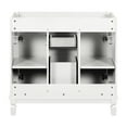 thumbnail image 6 of 36" Bathroom Vanity without Top Sink, Cabinet only, Modern Bathroom Storage Cabinet with 2 Soft Closing Doors and 2 Drawers, 6 of 7