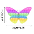 thumbnail image 2 of Juguete sensorial Push Bubble Fidget, cangrejo para personas con necesidades especiales para autismo, 2 of 2