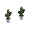 thumbnail image 3 of TINKSKY Artificial Succulent Cactus Plants Fake Faux Bonsai Model Plant Decor Desktop Adornments Greenery Ornaments Imitation, 3 of 6