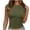 WRQT1-Army Green, variant on Backless Top Open Back Short Sleeve Slim Fit Crop Shirt Double Lined Crew Neck Going Out Tops Undershirts Y2K Basic Tee