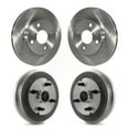 thumbnail image 1 of CMX Front Rear Disc Brake Rotors Drums Kit for Car Toyota Tercel Paseo K8-102172, 1 of 11