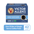thumbnail image 4 of Victor Allen's Coffee Decaf Donut Shop Blend, Medium Roast, 42 Count, Single Serve Coffee Pods for Keurig K-Cup Brewers, 4 of 8