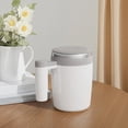 thumbnail image 3 of Tasse à Café à Agitation Automatique - Tasse Auto-Mélangée en Acier Inoxydable de 380 Ml avec Fouet Amovible, Opération en une Touche, Isolation et Conception Portable pour Boissons Chaudes et Froides, 3 of 6
