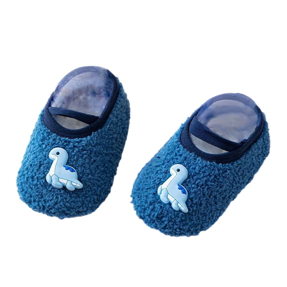 Quealent Socks Girl 2024 Baby Walking Shoes Girls Socks Boys Crew Socks for Baby Boy Blue,2-3 Years