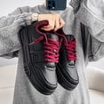 thumbnail image 2 of Fashion Casual Men'S Low-Top Thick-Soled Trendy Platform Shoes | Upper, Rubber Sole, Slip-On Closure, Solid Color, 2 of 5