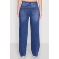 thumbnail image 5 of Womens WAX Whiskered Ombre Distressed Jeans, 5 of 5