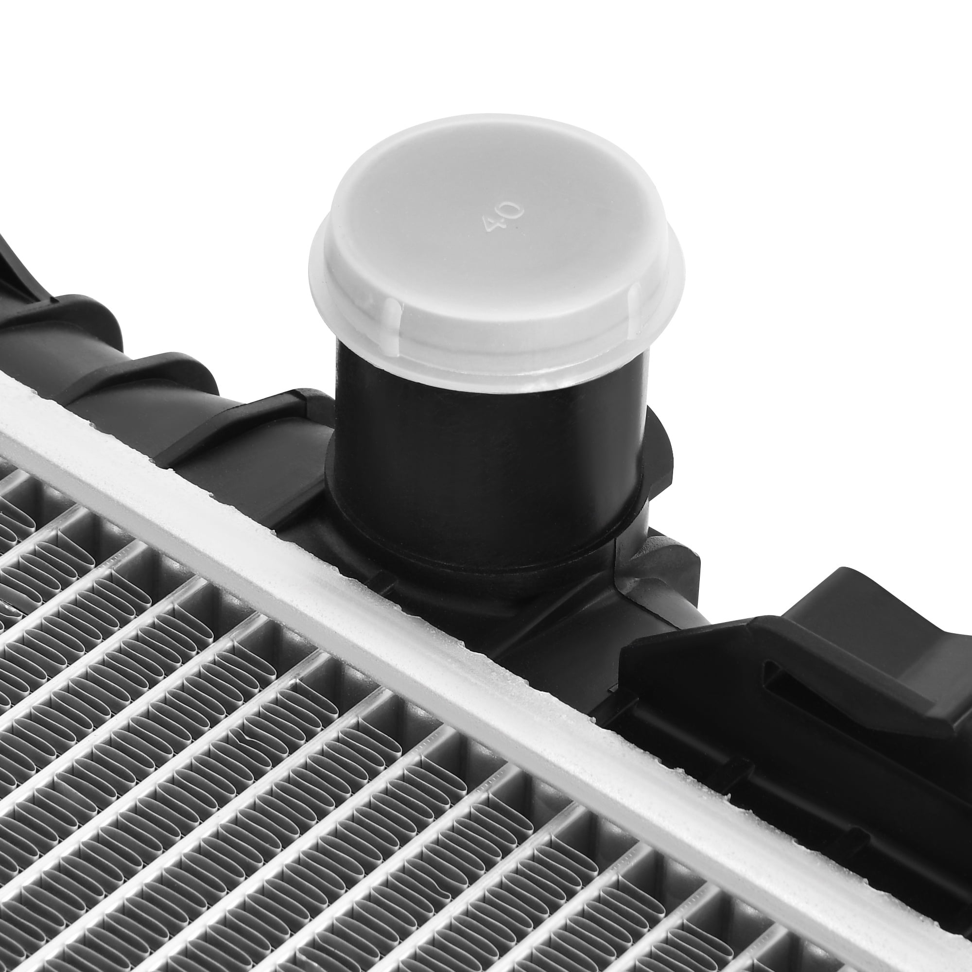 LEDKINGDOMUS Aluminum Radiator for 2015-2022 Ford Mustang V6 3.7L V8 5.0L 2.5L, Replaces CU13486