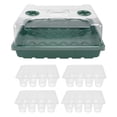 thumbnail image 1 of 1Set Breathable Sprouting Tray Plastic Plant Germination Tray Garden Tool Green, 1 of 8