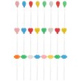 thumbnail image 4 of 24pcs Miniature Balloons Dollhouse Mini Balloons Cake Picks Cupcake Toppers Birthday Decorations, 4 of 8