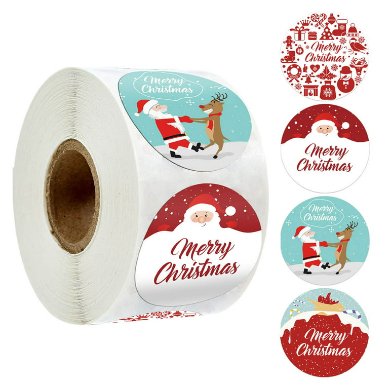 Mini New 2022 Happy New Years Tags Stickers Stickers Labels Roll 1 Inch  Round Tags Adhesive Xmas Decorative Envelope Seals Stickers for Cards Gift  Envelopes Boxes 
