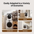 thumbnail image 4 of 110V Portable Clothes Dryer 830W Compact Laundry Dryers 2 cu.ft Electric Machine with Stainless Steel Tub for Apartment,RVs,Dorms,12LBS drying machine Clothing Dryer secadora portatil de ropa, 4 of 8