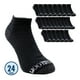 thumbnail image 1 of Fruit of the Loom Tin Caballero Unitalla Algodón Afelpado Negro 24 pares, 1 of 3