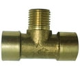 thumbnail image 4 of Adaptador De Conector De Latón Con Rosca En T De 1/4 "Accesorios De Tubería Diámetro De De 12.5 Mm segundo Yotijar Adaptador de rosca de latón de 3 vías, 4 of 8