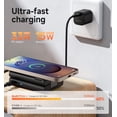 thumbnail image 6 of SURITCH for Samsung 3-in-1 Wireless Charging Station, Ultra-Portable Charging Dock Stand for Galaxy S26/S25/S24/S23/S22/S21/Note/Z Fold Flip, Galaxy Watch 8/7/6/5/4/3/Buds, Black, 6 of 12