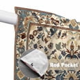 thumbnail image 4 of Swag Valance Curtains for Windows, Boho Southwestern Light Filtering Kitchen Curtains with Rod Pocket, Vintage Retro Geometric Ethnic Window Treatment Valances for Living Room, 36x36 - 2 PCS, 4 of 9