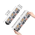 thumbnail image 4 of Pofeuu Dog Print 30cm Socks, Adult Running Hiking Socks for Youth and Adult, 4 of 7