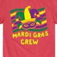 thumbnail image 3 of Instant Message - Mardi Gras Crew - Toddler & Youth Short Sleeve Graphic T-Shirt, 3 of 6