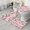 Colorful Funny Dachshund-2, variant on Colorful Funny Dachshund Bathroom Rugs Sets 3 Piece,Toilet Cover Set,Absorbent Non Slip Bathroom Mats Sets with U-Shaped Contour Rug Toilet Rug Set