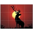 thumbnail image 1 of Deer Photo Ceramic Tile Mural Kitchen Backsplash Bathroom Shower 404656-L43, 1 of 9