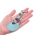 thumbnail image 2 of Portapúas Cuero Guitar Picks Holder Case Bag Guitar Shape con llavero 5pcs Celuloide Guitar Picks Instrumentos de cuerda Accesorios Tomshoo Portapúas, 2 of 6
