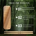 thumbnail image 4 of Vaisoeny Drum Sticks, 2B Drumsticks, Classic Oak Wood Drumsticks for Drums, Professional Musical Instrument Percussion Accessories (12 Pair), 4 of 6