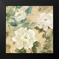 thumbnail image 2 of Wilcox, Jil 15x15 Black Modern Framed Museum Art Print Titled - White Flowers II, 2 of 5