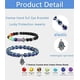 thumbnail image 2 of Pulseras contra el mal de ojo Pulseras con cuentas de Fátima de mano Pulsera de protección con amuleto elástico de ojo azul 2 piezas, 2 of 5