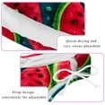 thumbnail image 3 of Watermelon Women's Bikini Set with Detachable Sponge and Adjustable Strap, Two-Pack, Ideal for Swimming and Beachwear, 3 of 6