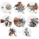 thumbnail image 4 of Espantapájaros decorativo para jardín, antipalomas, ahuyentador de pájaros, molino de viento reflectante para proteger el jardín, el huerto y el patio (paquete de 4) brillar Electrónica, 4 of 5