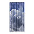 thumbnail image 1 of Cortina de ducha ABPHQTO paisaje cielo azul nube blanca Impermeable 90x180 cm, 1 of 2