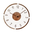 thumbnail image 4 of deevoka Wall Hanging Clock Diameter 30cm Decorative for Bathroom Living Room Kitchen 12 Numbers, 4 of 9