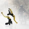thumbnail image 2 of Soumake 2Pcs 22mm CNC Hydraulic Disc Brake Upper Pump Motorcycle Clutch Handbrake Lever, 2 of 7