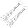 thumbnail image 3 of AURARMLET 2Pcs Grounding Strap Zinc Alloy Silver 11.8x1.2x0.8in For Driving, 3 of 6