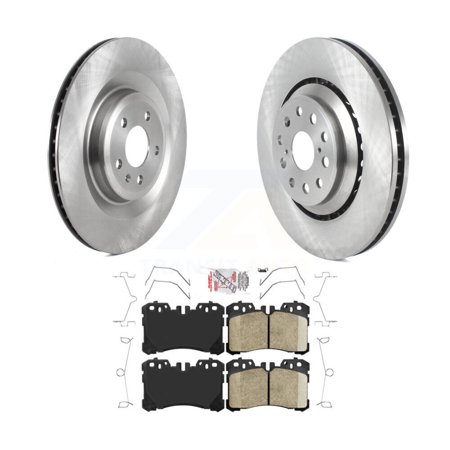 Transit Auto Front Disc Brake Rotors and Ceramic Pads Kit for Car Lexus LS460 LS500 LS600h LS500h K8A-101269