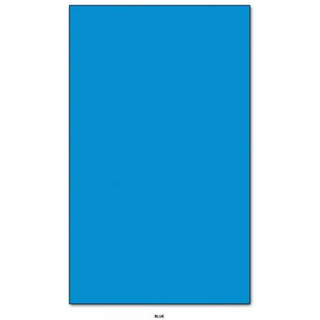 Mohawk BriteHue Bright Color Paper | Blue | 24lb Bond / 60lb Text Paper | 8.5" x 14" (Legal Size) | 100 Sheets Per Pack
