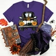 thumbnail image 2 of PENGXIANG T Print Chemisier Chemisier Manches Courtes Été Décontracté Femmes T-Shirts, 2 of 5