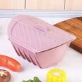 thumbnail image 6 of Professional Fish Steamer Silicone Steamer Microwave Food Grade Bisphenol A Free Silicone Steamer Box with Lid Kitchen Gadgets, 6 of 10