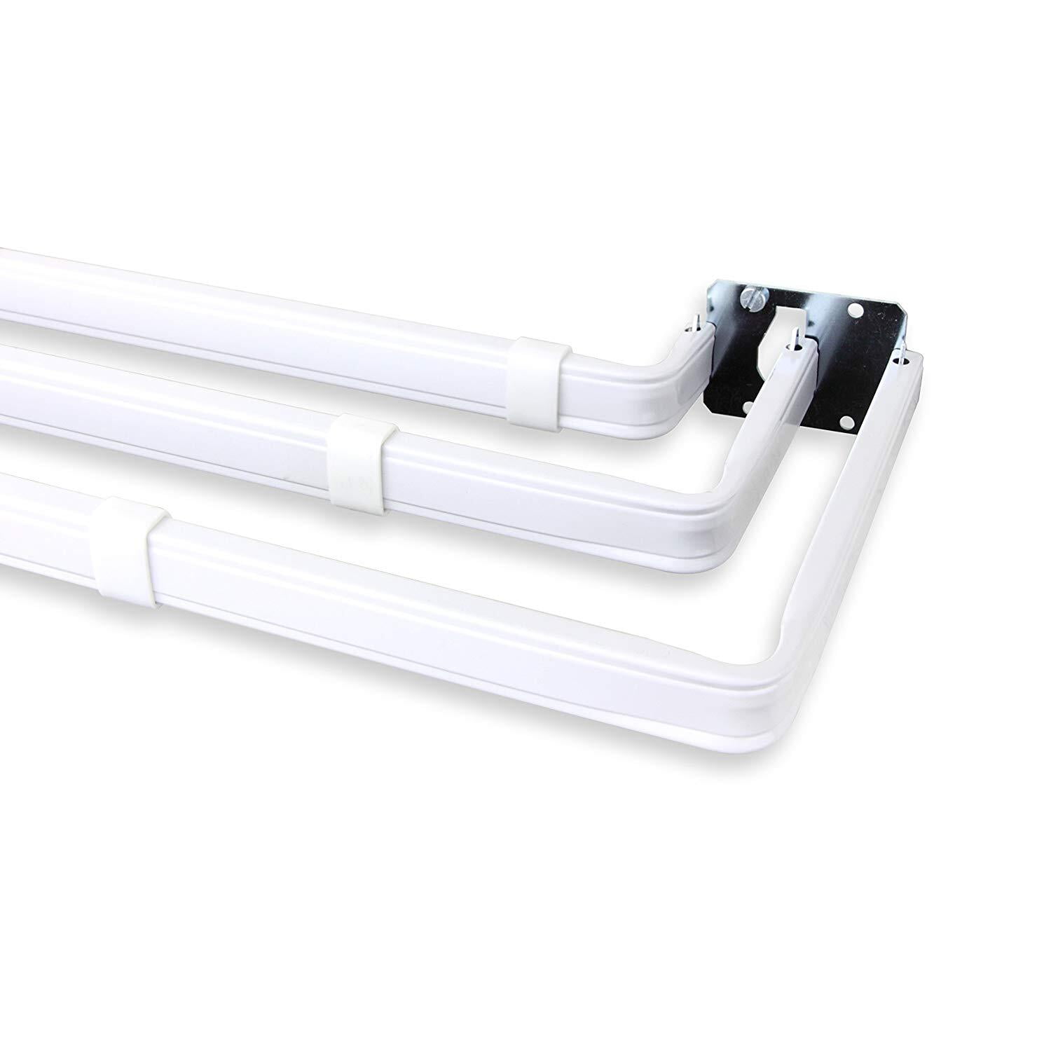 Baroque Bonanza Triple Curtain Rod, Window Curtain Rods, Curtain Rod Finials, Metal Curtain Rods, Wall Mounted