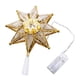 thumbnail image 1 of Adorno de Navidad 3D Sunnimix cadena de luces LED iluminación colgante estrella 20x18cm, 1 of 7
