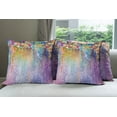 thumbnail image 6 of Ambesonne Floral Throw Pillow Cover 4 Pack, Ivy Blooming Flowers Herbs, 16", Multicolor, 6 of 7