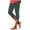 Green, variant on 4-Way Stretch Vacation Pants Squat-Proof Workout Essentials with Ankle Sparkles, Gym-To-Beach Convertible Travel Outfits, Black Womens for Summer Leggings for Women Stretchy Workout Yoga Casual